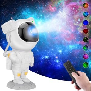 ASTRONAUT GALAXY NIGHT LIGHT 360° ROTATING HEAD